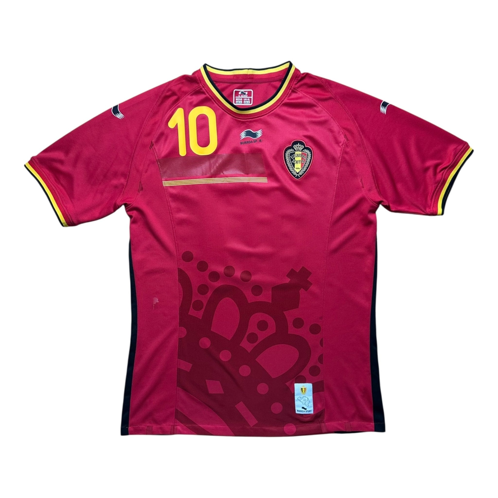 Belgium 2014 Home Shirt (XL) Hazard 10 - Kitplug