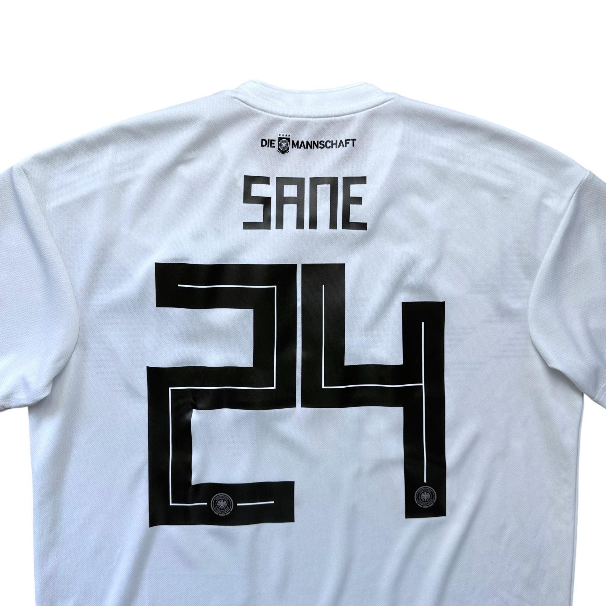 Germany 2018 Home Shirt (S) Sane 24 - Kitplug
