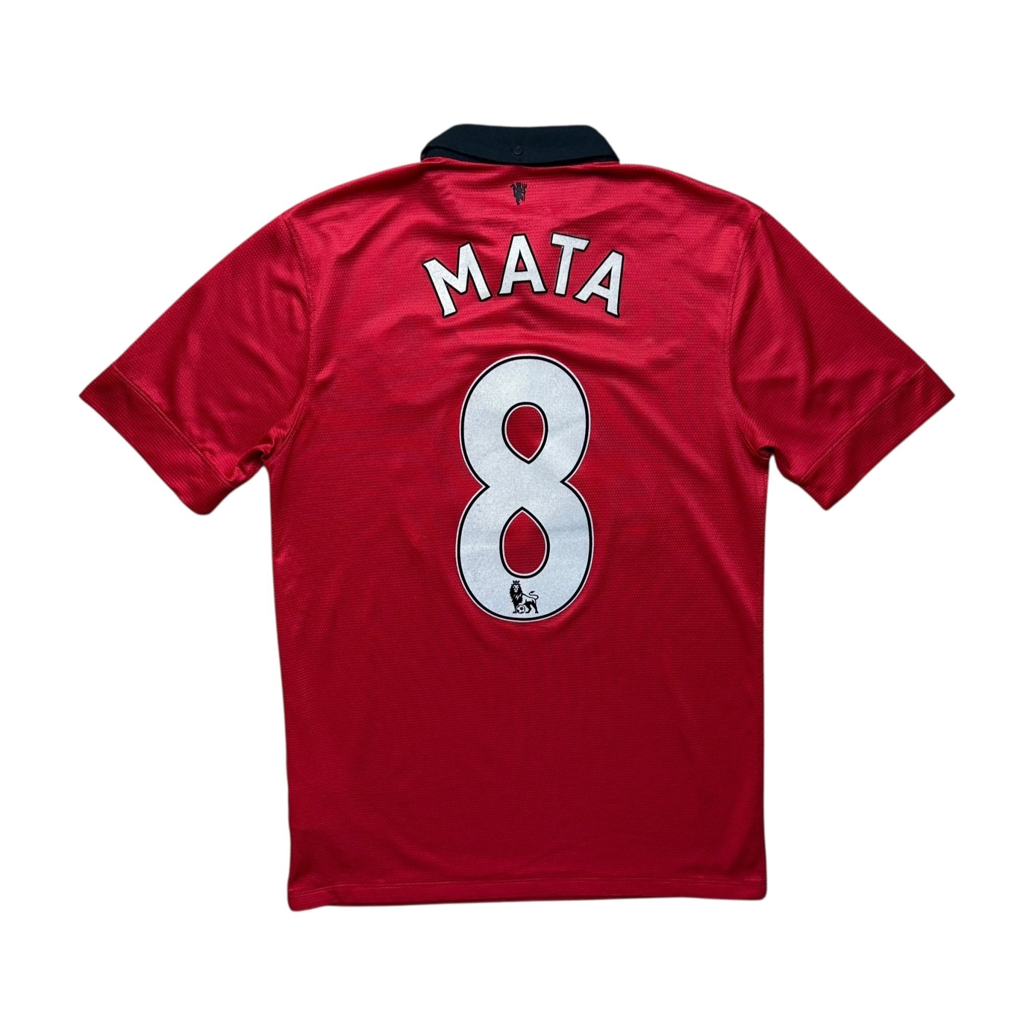 Manchester United 2013 - 14 Home Shirt (S) Mata 8 - Kitplug