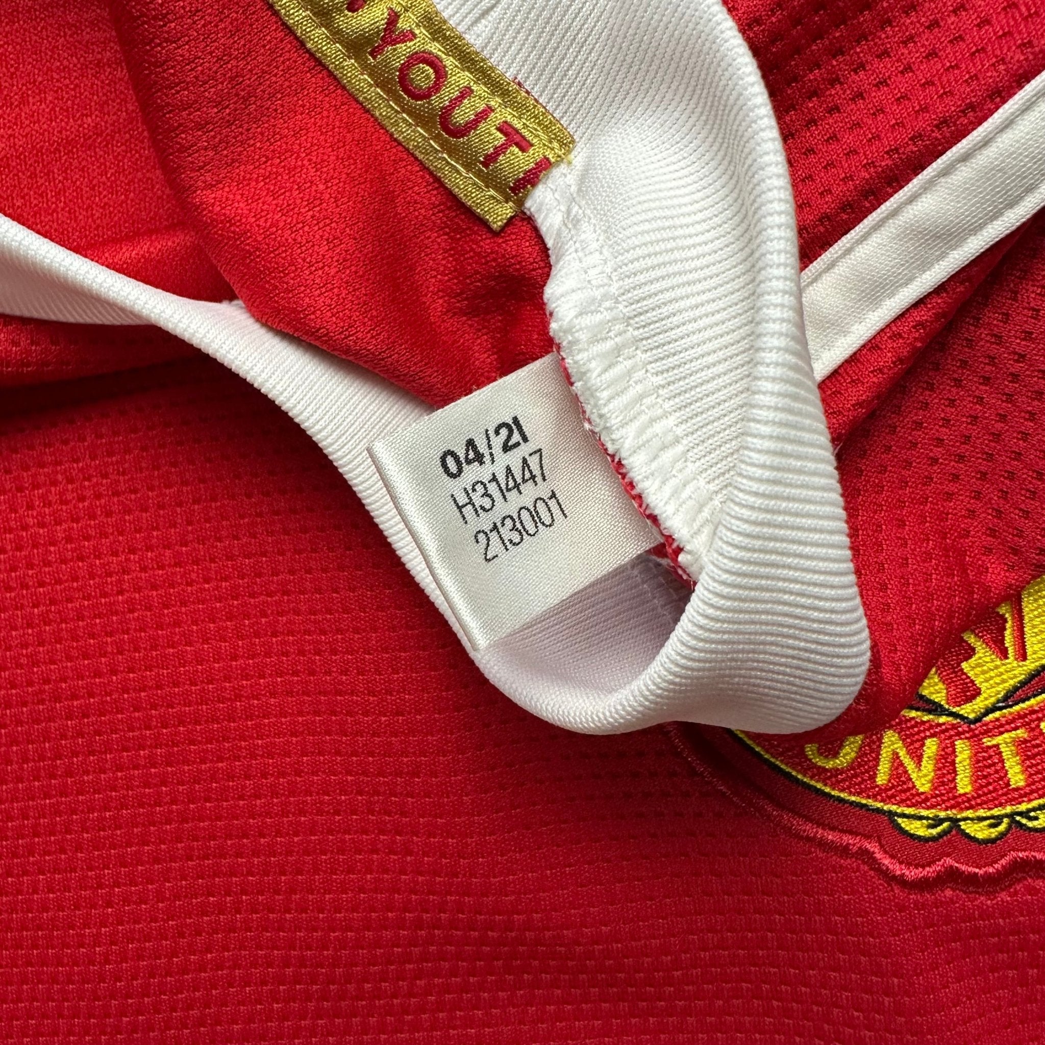 Manchester United 2021 - 22 Home Shirt (M) Ronaldo 7 - Kitplug
