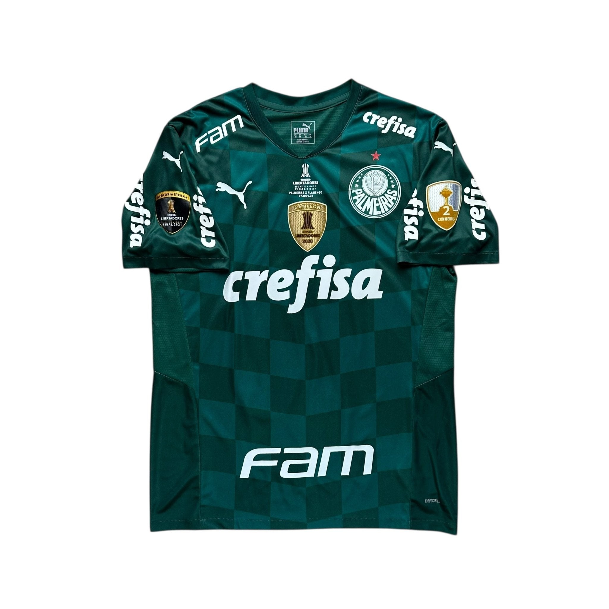 Palmeiras 2021 Home Shirt (M) Danilo 28 - Kitplug