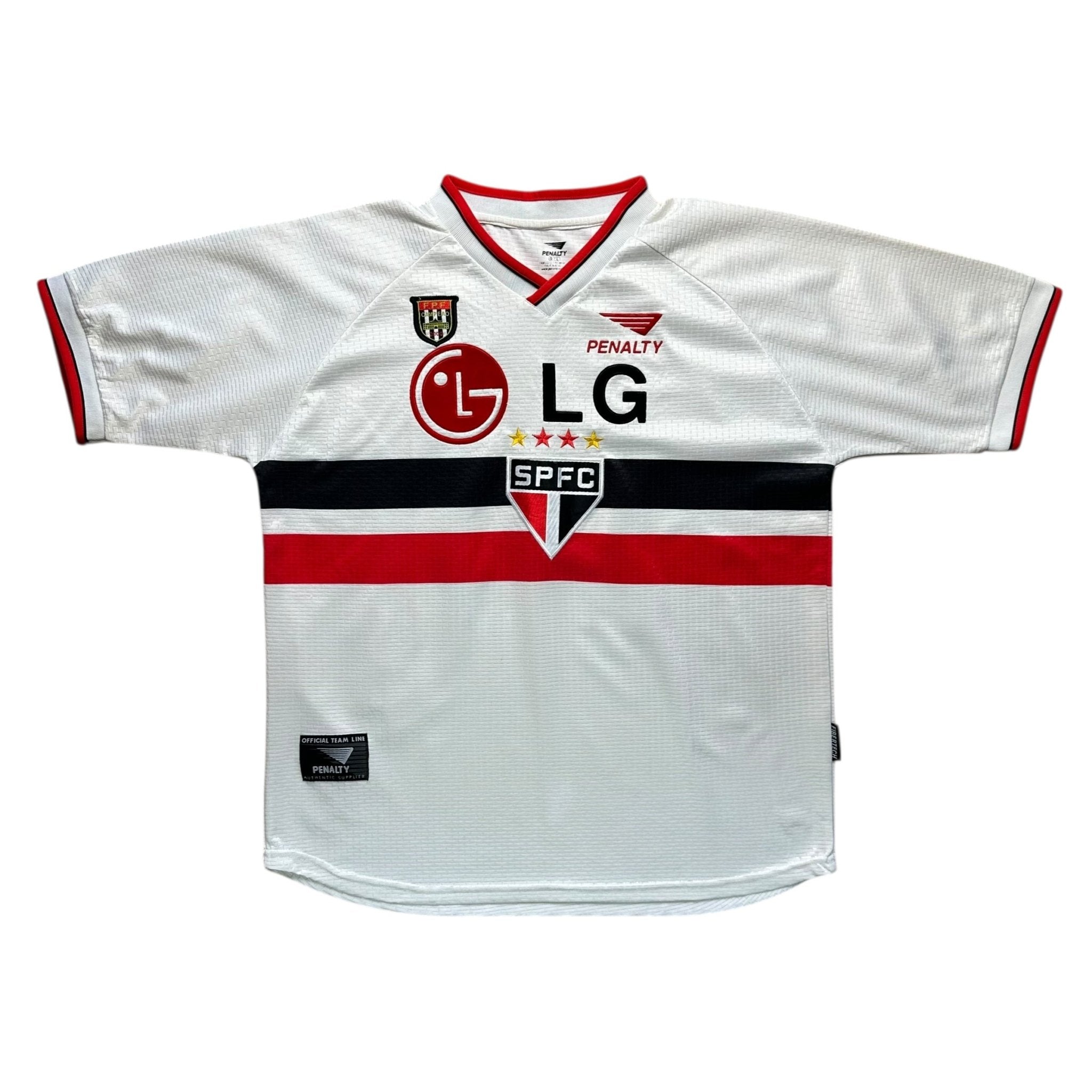 São Paulo FC 2002 Home Shirt (L) 14 - Kitplug
